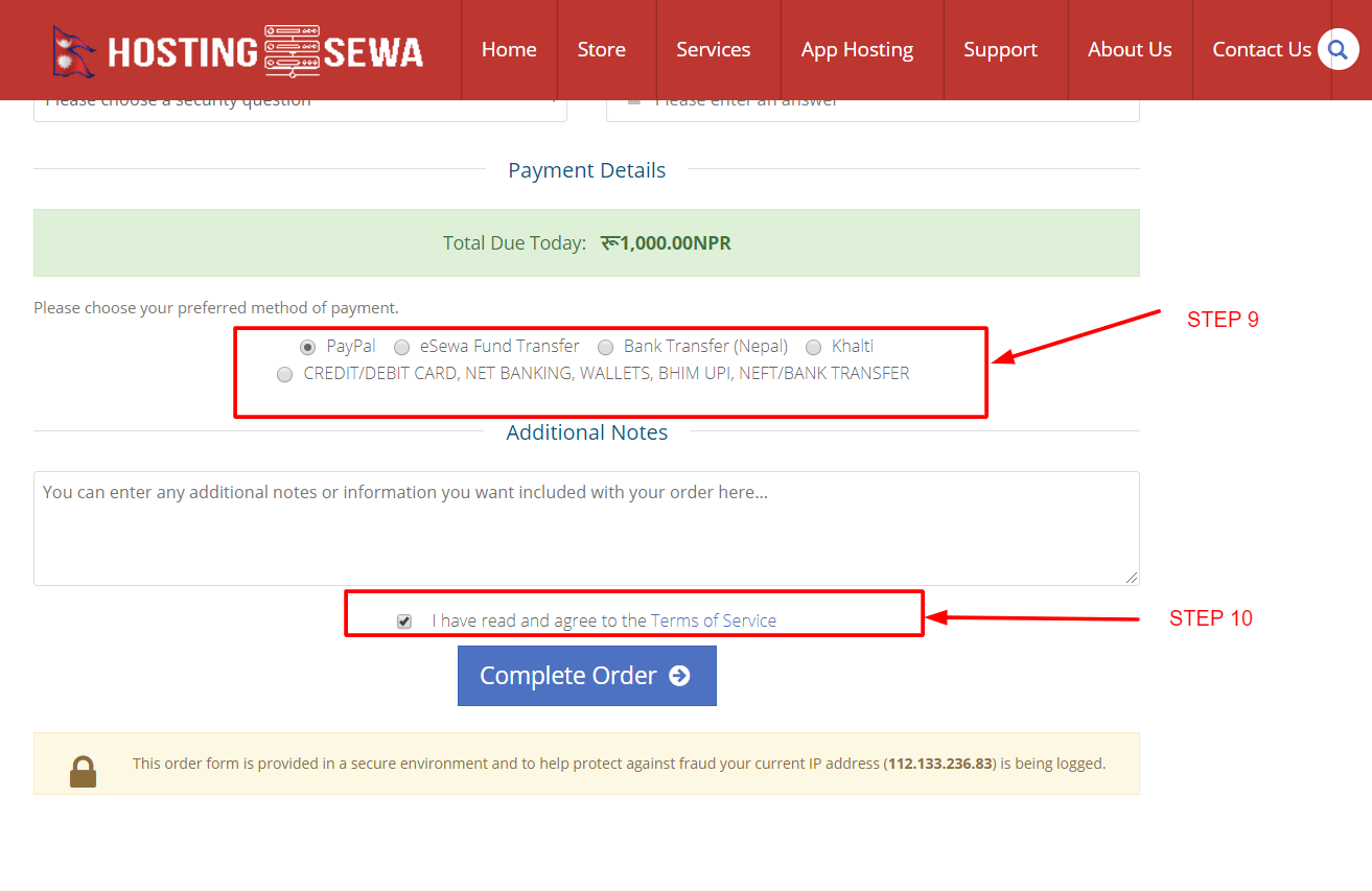 nepal-domain-registration-payment-details
