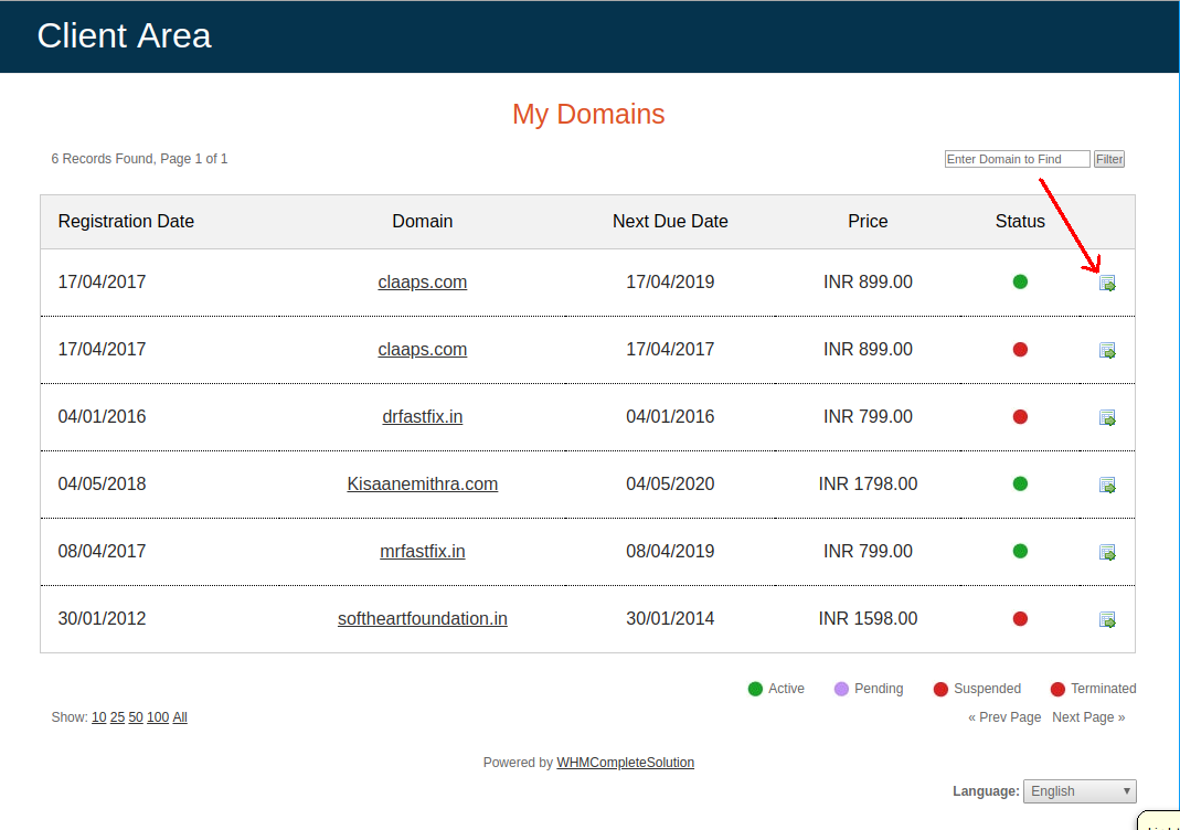 How do I change Nameservers for my domain?