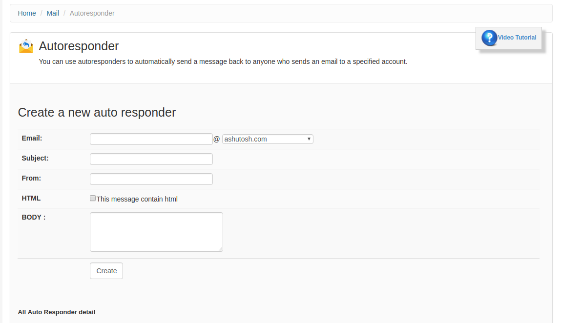 HS-Panel Auto Responder