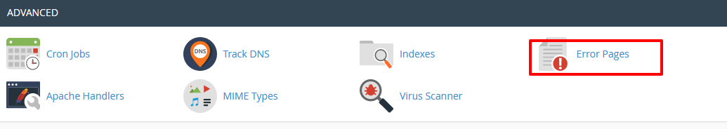 How to Create Custom Error Pages in cPanel?
