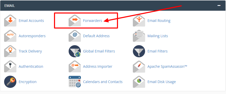 How to Create an Email Account Forwarder?