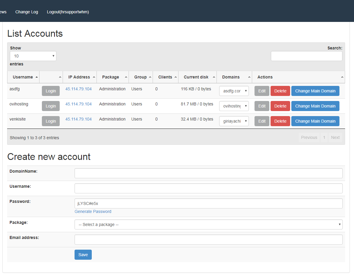 Linux Virtual host (PanelSewa)