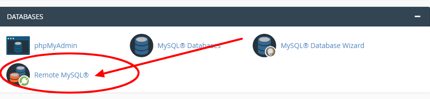 Setting up a Remote MySQL Database Connection