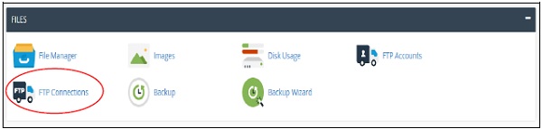 cPanel FTP Sessions