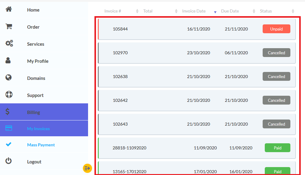 How to Pay an Invoice from HostingSewa Client Area?